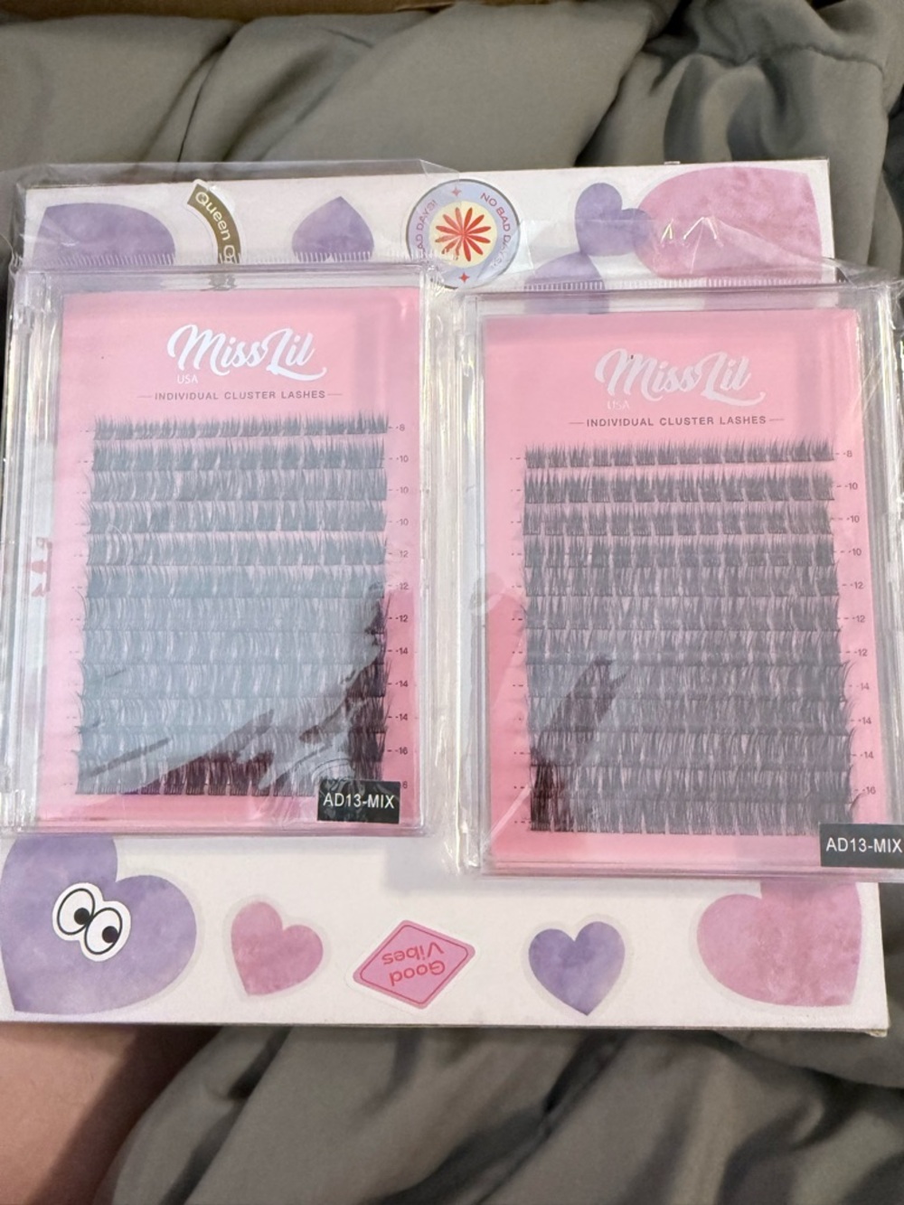Individual Cluster Lashes - Black